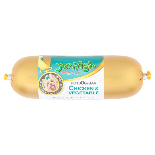 Jerhigh HOTDOG BAR CHICKEN &amp; VEGETABLE (150G)