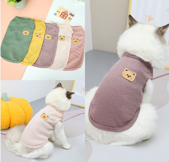 Pet T Shirt Kitty White (2XL)