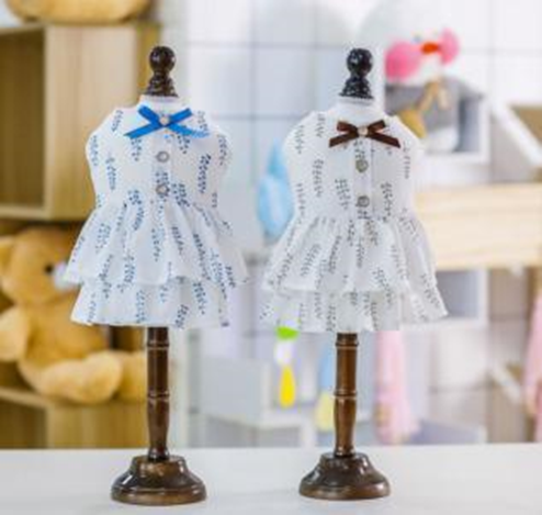Pet Dress Blue (M)G017-1