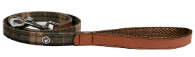 TWEED CHECK 40"X3/4" LEAD