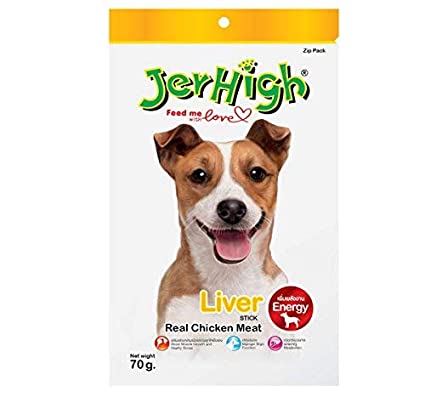 Jerhigh Chicken with Liver Stick(60G)