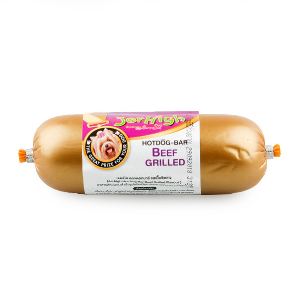 Jerhigh HOTDOG BAR BEEF GRILLED (150G) 