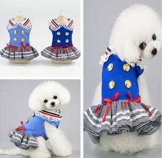 Pet Girl Jean Light Blue Color Dress YP-201901025 (XS)
