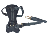 Pet Harness &amp; Lead Dark Blue Color STD-11 (Size-XL)
